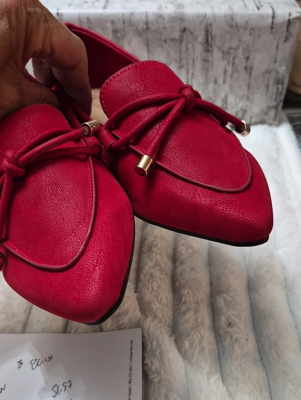 Journee Collection Muriel Flats Shoes Women's Sz 8 Narrow Width $80